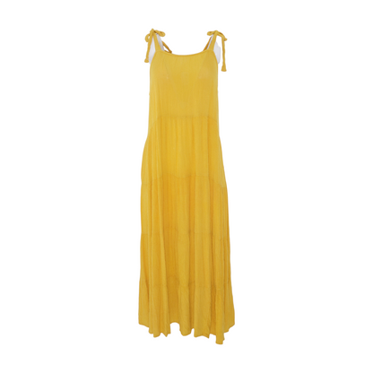 Yellow Midi Dress