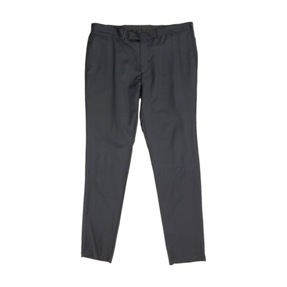 Navy Solid Chino Pants