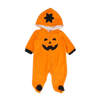 Orange Graphic One-Piece