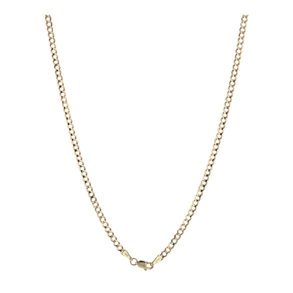 14K Yellow Gold Chain Necklace