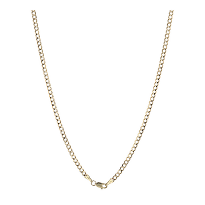 14K Yellow Gold Chain Necklace
