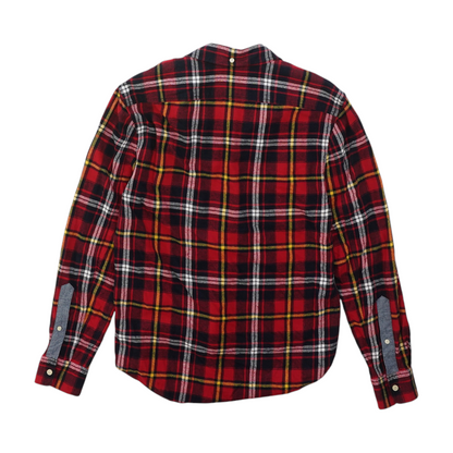 Red Plaid Flannel Button Down