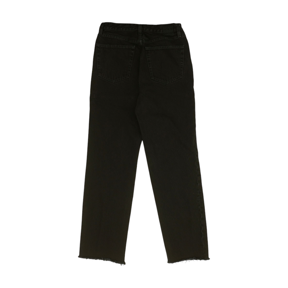 Black Straight Jeans