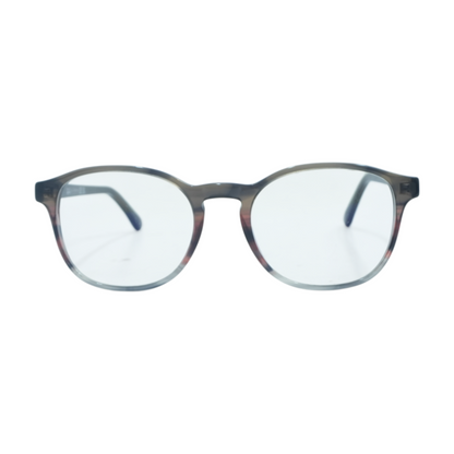 Brown RB5417 Round Prescription Eyewear