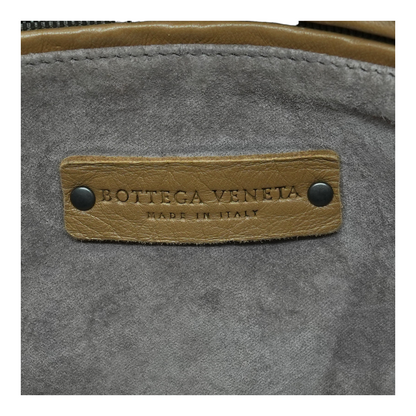 Chene Intrecciato Leather Convertible Top-Handle Bag