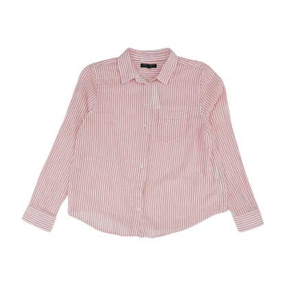 Pink Striped Button Down
