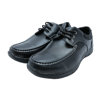 Black Lace Up Casual Shoes