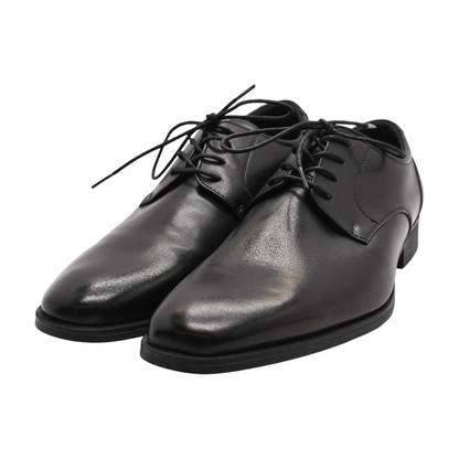 Black Lace-Up Dress Shoes