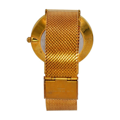 Women's Gold Tone Oxford Large Stainless Steel Watch