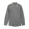 Black Check Button Down