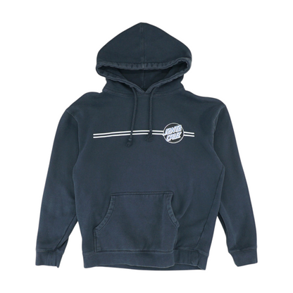 Navy Solid Hoodie Pullover