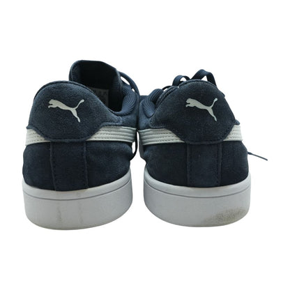 Navy Low Top Athletic Shoes