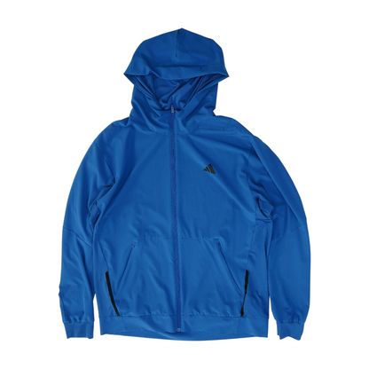 Blue Solid Active Jacket