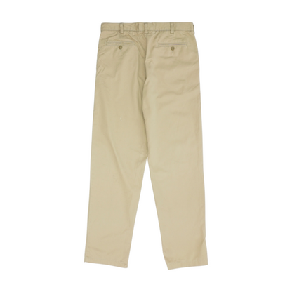Beige Regular Pants