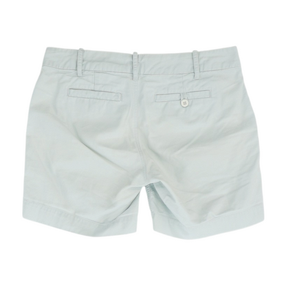 Gray Solid Chino Shorts