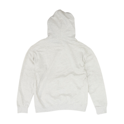 Gray Solid Hoodie Pullover