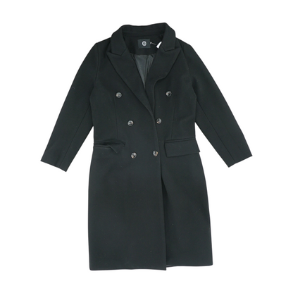 Black Solid Coat