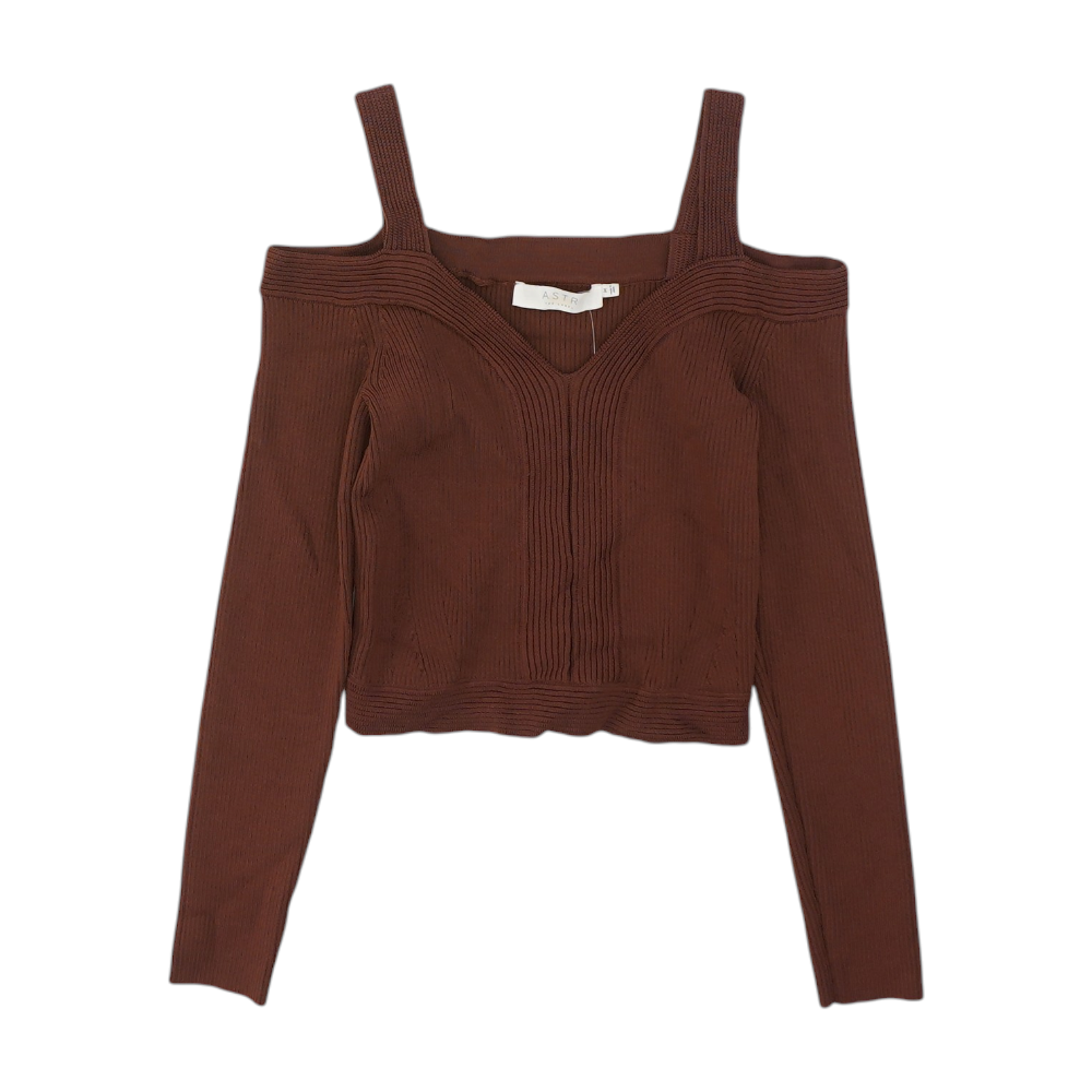 Brown Pullover Sweater