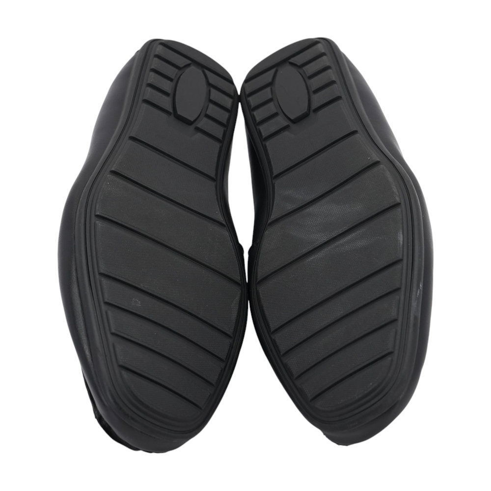 Black Slip-On Dress Shoes