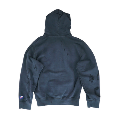 Black Solid Hoodie Pullover