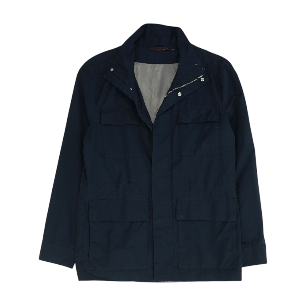 Navy Solid Jacket