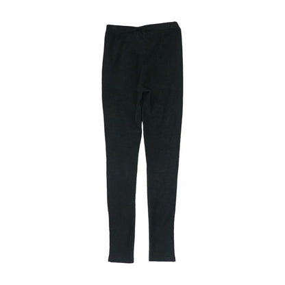 Black Solid Pants