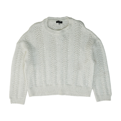 White Pullover Sweater