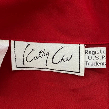 Vintage Red Button Down