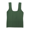 Green Cropped Blouse