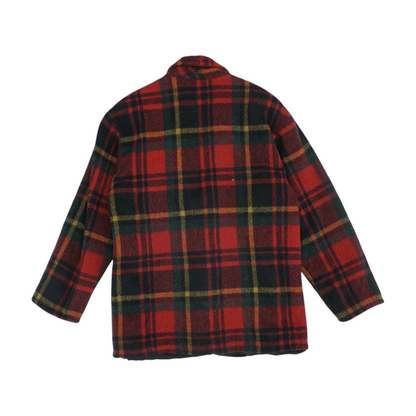 Vintage Red Plaid Jacket