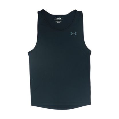 Black Solid Active Tank