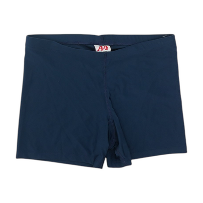 Navy Solid Active Shorts