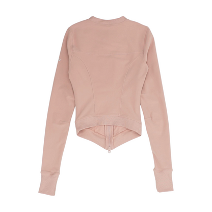 Pink Solid Active Jacket