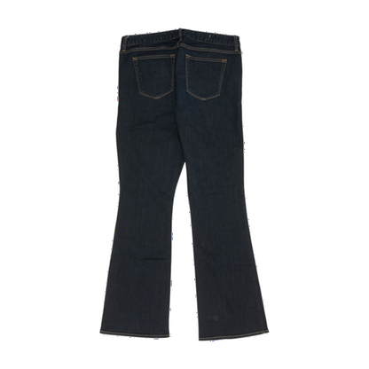 Navy Wide Leg Jeans