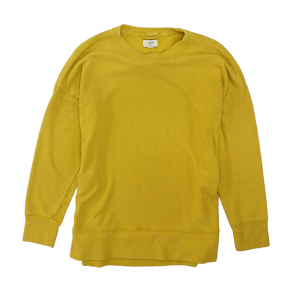 Aerie Yellow Solid Sweatshirt Pullover – Image 1