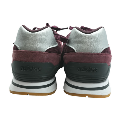 Burgundy Low-Top Athletic Shoes