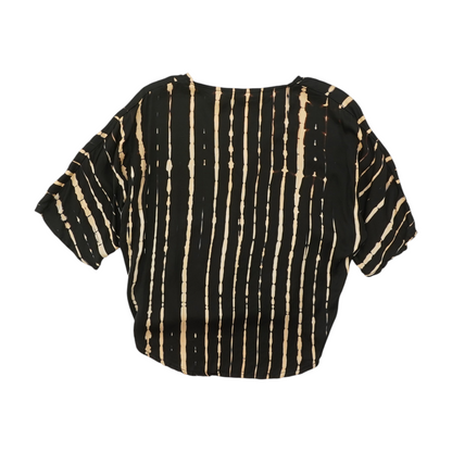 Black Striped Blouse