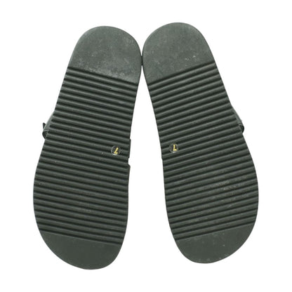 Black Casual Slide Sandals