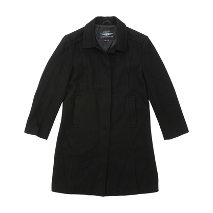 Black Solid Coat