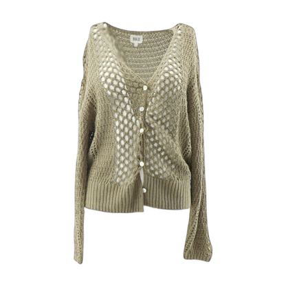 Brown Cardigan Sweater