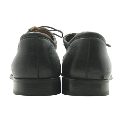 Black Leather Derby/oxford Dress Shoes