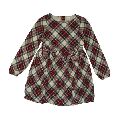 Ivory Plaid Dress