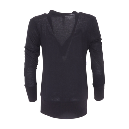 Black Cardigan Sweater