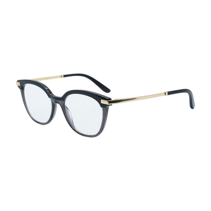 Black DG 3346 Round Prescription Eyewear
