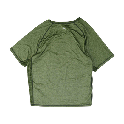 Tommy Bahama Green Solid Active T-Shirt – Image 2
