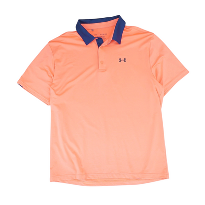 Pink Solid Short Sleeve Polo