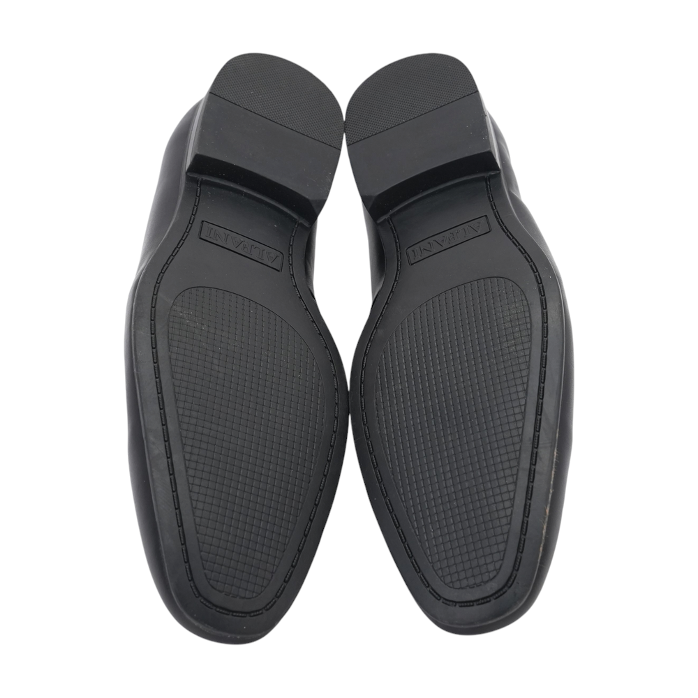 Black Slip-On Dress Shoes