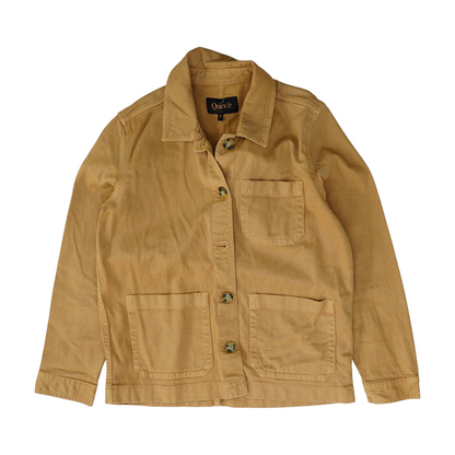 Khaki Solid Jacket