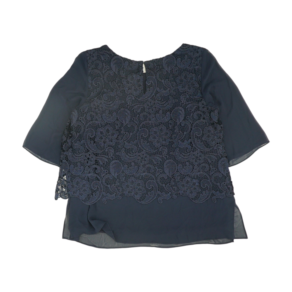Navy Plus Size Blouse