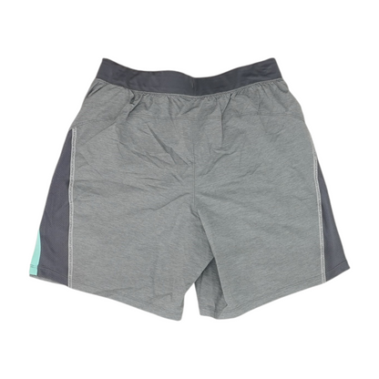 Gray Solid Active Shorts